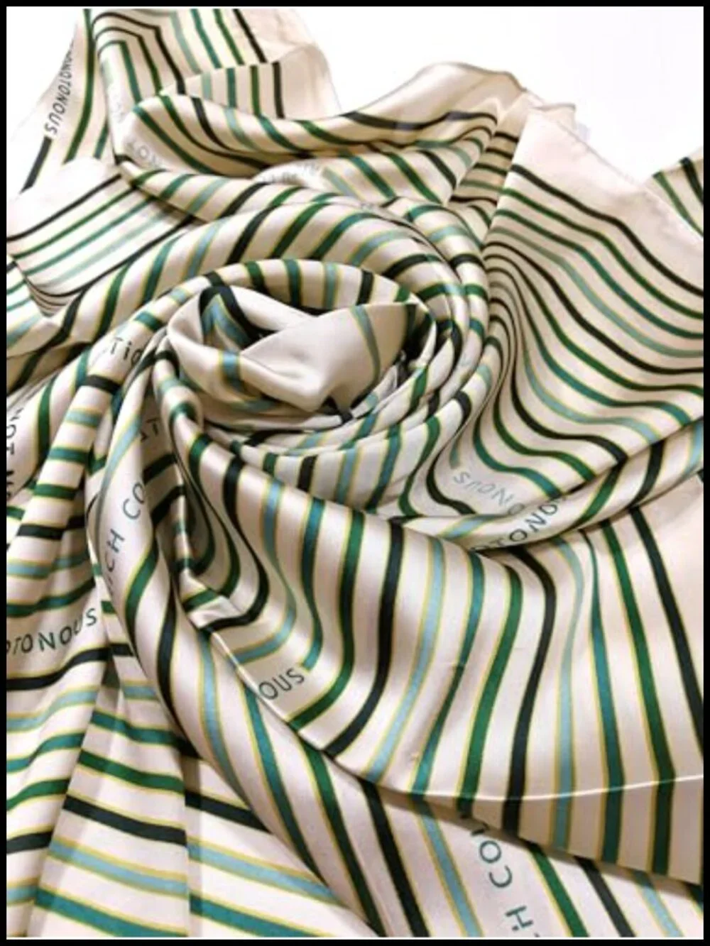 Large Square Satin Fashion Scarf 35x35 Inches in Gift Box